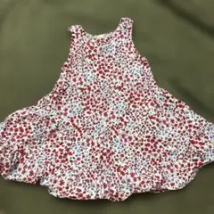 花柄ノースリーブワンピース 95cm