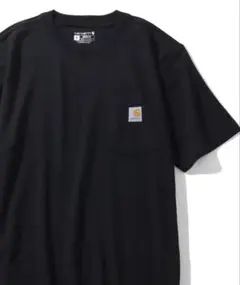 Carhartt ブラック Tシャツ ポケット付き