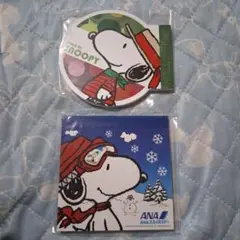 スヌーピーSNOOPY inGINZA＋ANA メモ帳☆未使用