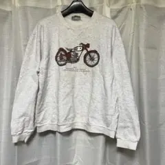 良品　YAMAHAスエットシャツ　トレーナー　YA-1プリント　Mサイズ