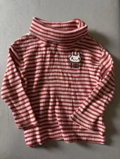 ハイネックボーダー　服