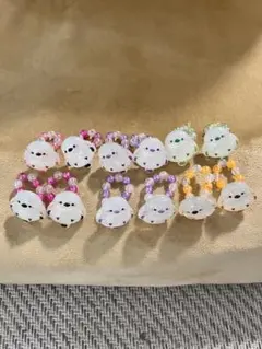 シマエナガ　しまえなが　リング　指輪　キッズ　子供用