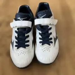 【20cm】Mizuno スパイクシューズ ホワイト/ネイビー