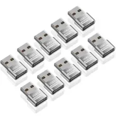 USB2.0 USB C延長アダプタ10パック 延長コネクタ