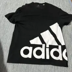 adidas ブラック Tシャツ 2XL