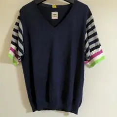 【最終値下げ】ポール・スミス HAPPY MONDAY 半袖 サマーニット