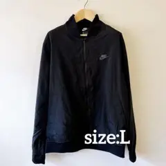Nike ブラック ナイロンジャケット　状態良好　L