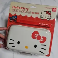 激レア 新品 未使用 HELLOKITTY フェイス 3DS セミハードケース