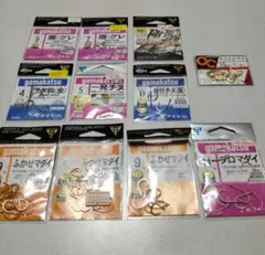 がまかつ 釣り針 ふかせマダイ 他 まとめ売り