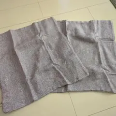ポリジュート　クッションカバー　グレー
