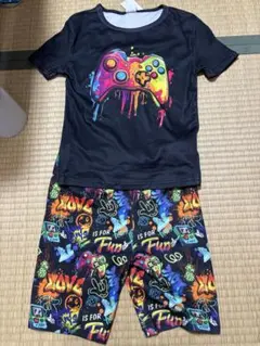 SHEIN ゲームコントローラー柄 パジャマ 12Y