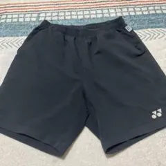 ヨネックス　テニス　ブラックハーフパンツ ゴム入り