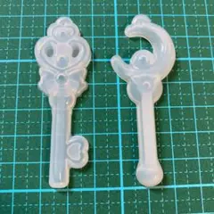 シリコンモールド 魔法のステッキ 杖 2種セット