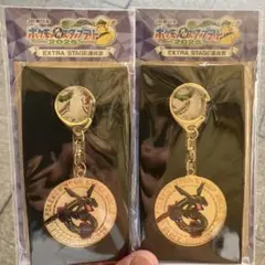 JR東日本　ポケモンスタンプラリー2025 黒いレックウザスペシャルメダル　2個