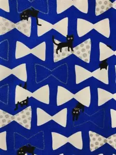 カット生地 ねこリボン 110×200cm