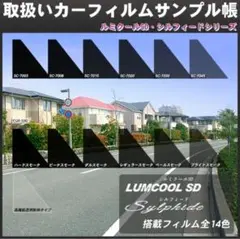 カーフィルムサンプル帳★シルフィード　ルミクールSD