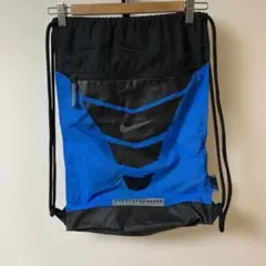 ナイキ　ナップサック　青　黒