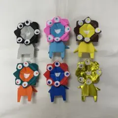 ミャクミャク風　折り紙6個セット