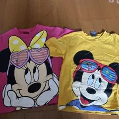 ミニー＆ミッキー Tシャツセット