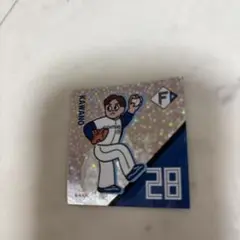 河野選手 FIGHTERS 28番 選手デザインステッカー