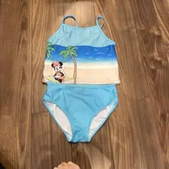 アメリカディズニーストア水着 ミニーマウス 女の子140cm女子セパレート
