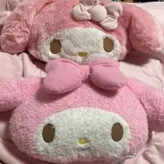 マイメロ BIG フェイス クッション 2個