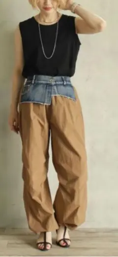 BITTOKO美品 デニムドロストパンツ