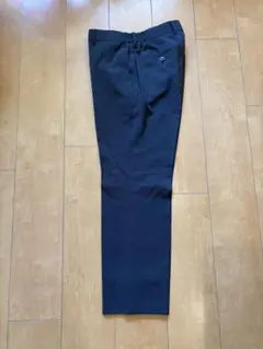 夏用薄手ポリエステル　ダークグレー スラックス