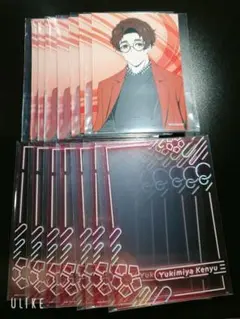 ブルーロック ビビッドカラー 雪宮 ケース付きブロマイド 7セット