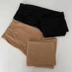 レディースサブリナパンツ　Lサイズ　2色セット　タグ付き未使用
