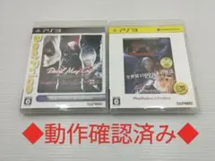 【即日匿名配送】PS3ソフトまとめ売り 2本セット デビルメイクライHD