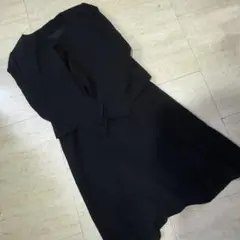ブラックフォーマル ワンピース ジャケット 礼服 喪服 ７号