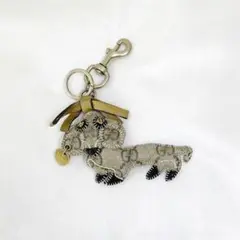 GUCCI グッチョリ オリバー ダックスフンド GG柄 PVC チャーム 犬