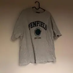 Penfield グレー オーバーサイズ Tシャツ