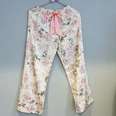 最終値下げ中【美品】Jennifer Pamela/花柄リボン付きパジャマ