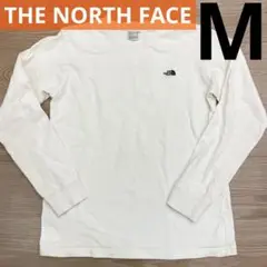 the north face ノースフェイス 長袖 Tシャツ 白 ロンT ロゴ