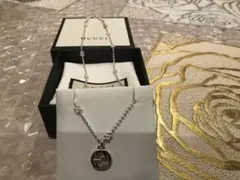グッチ ダブルG ネックレス シルバー