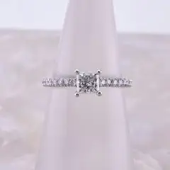 ★Tiffanyu0026Co.★ ノヴォ ハーフサークル 婚約指輪 D0.36ct