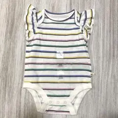 babyGAP ロンパース 半袖 ボーダー 60