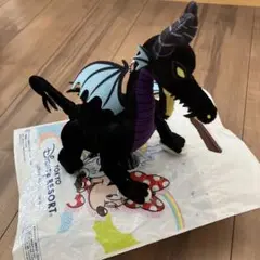 マレフィセントドラゴン 肩のせくっつきクリップ