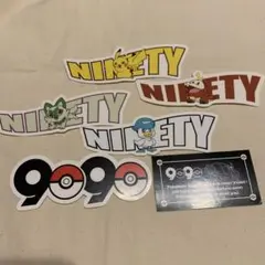 9090ポケットモンスターステッカー