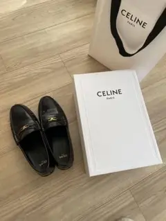 CELINE セリーヌ ローファー トリオンフ 39 ブラック
