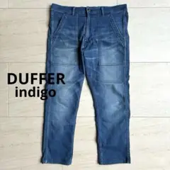 DUFFER of St.GEORGE indigo painter pant