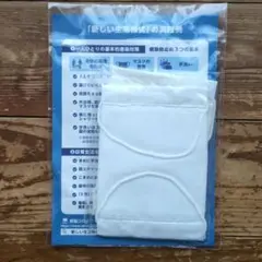 厚生労働省配布　マスク フリーサイズ2枚