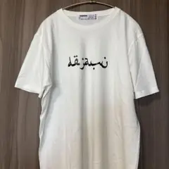 LEGENDA deja-vu Arabic Logo ルーズシルエットTシャツ