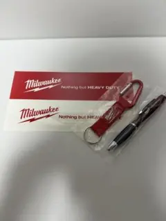 Milwaukee ミルウォーキー　ボールペン　キーホルダー　ステッカー　セット