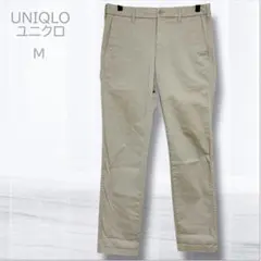 UNIQLO ユニクロ ベージュ チノパン M カジュアル 綺麗め 万能