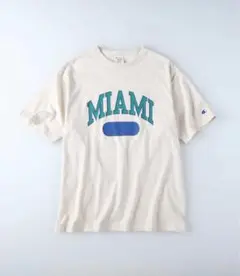 【Champion】カプセルロゴカレッジＴシャツ
