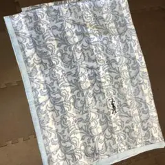 イヴ・サンローラン コットンブランケット YSL