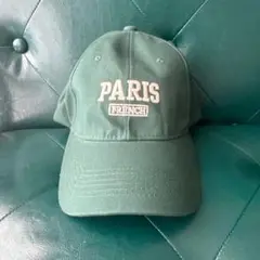 PARIS FRENCH ベースボールキャップ 緑色